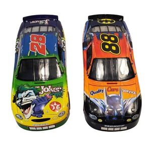 1:24 RCCA ELITE(S) 1998 BATMAN AND JOKER SET Dale Jarrett, Kenny Irwin 2 Car Set
